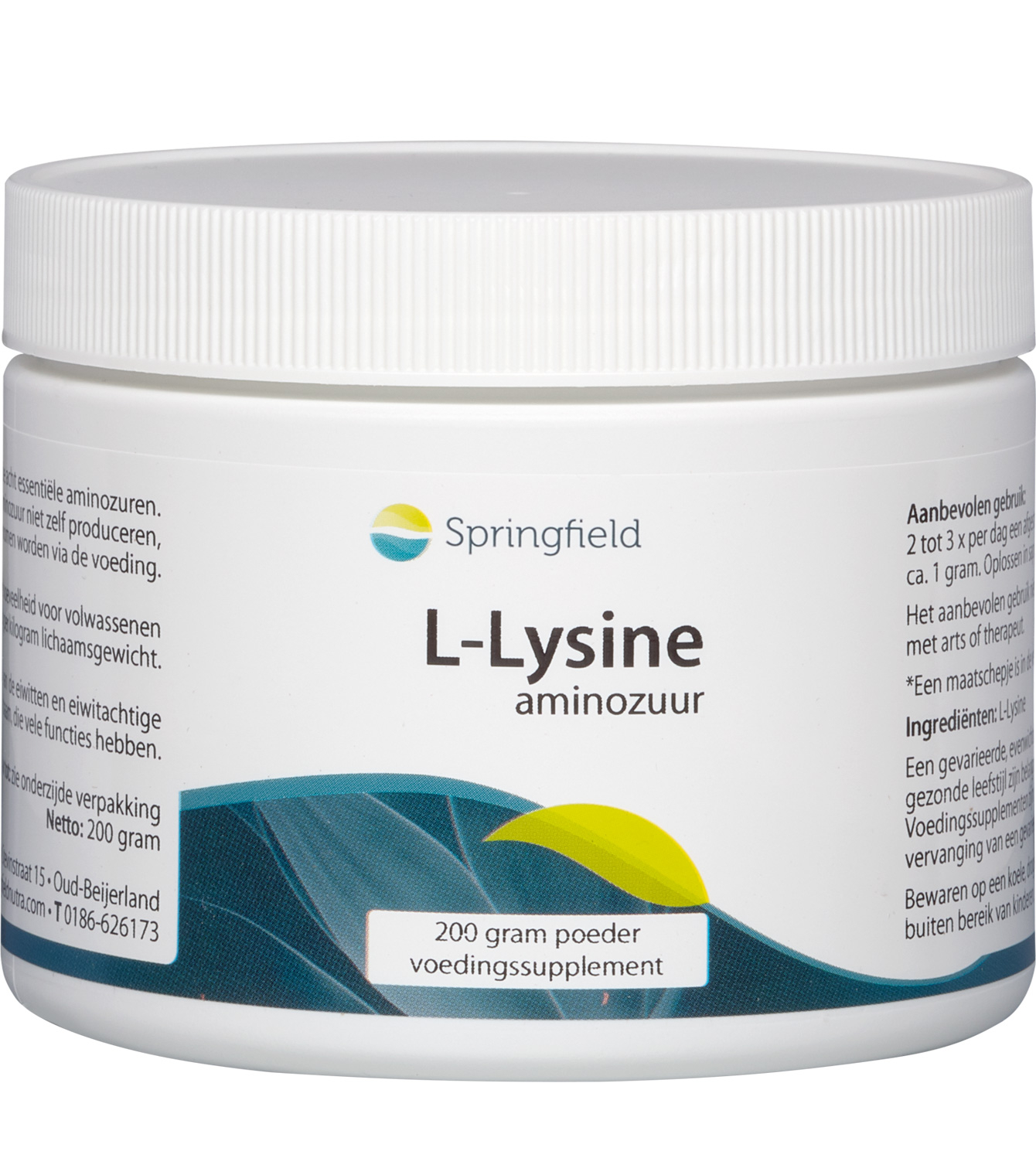 L-Lysine HCL poudre - 200 gram