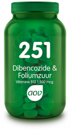 Dibencozide & Foliumzuur (1500 mcg) - 60 zuigtab - 251