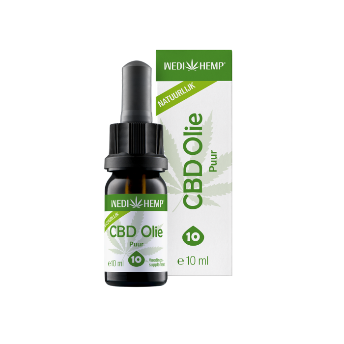 CBD Olie Puur 10% - 10 ml