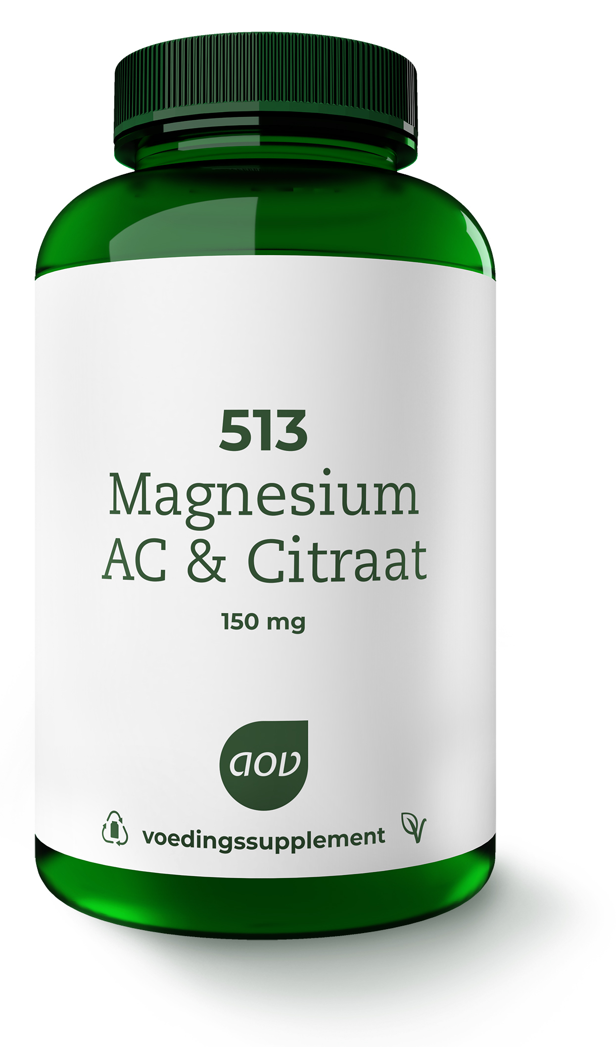Magnésium 150 mg (bisglyc et citr) - 180 comp - 513