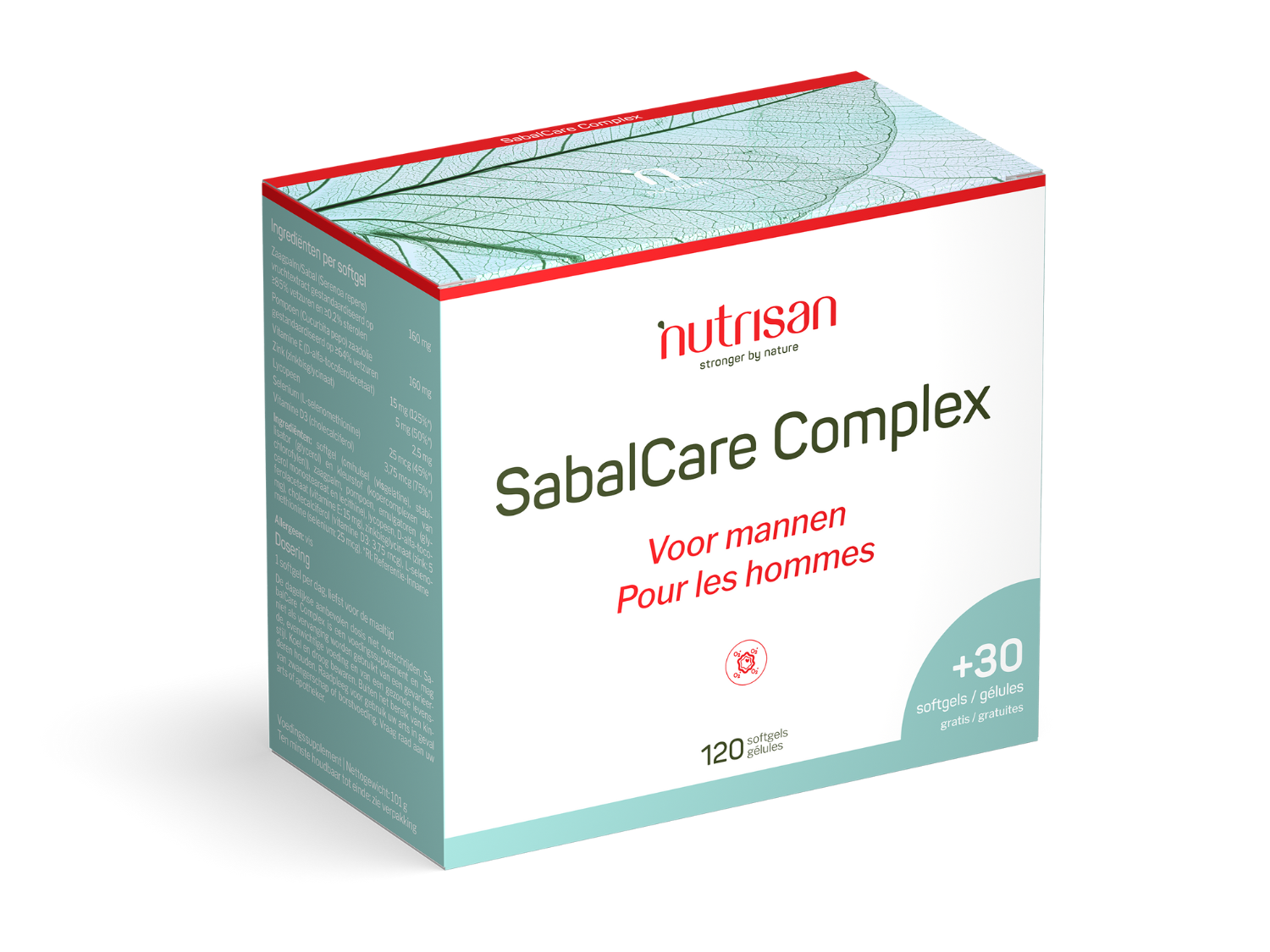 SabalCare Complex - 120 + 30 softgels gratuits