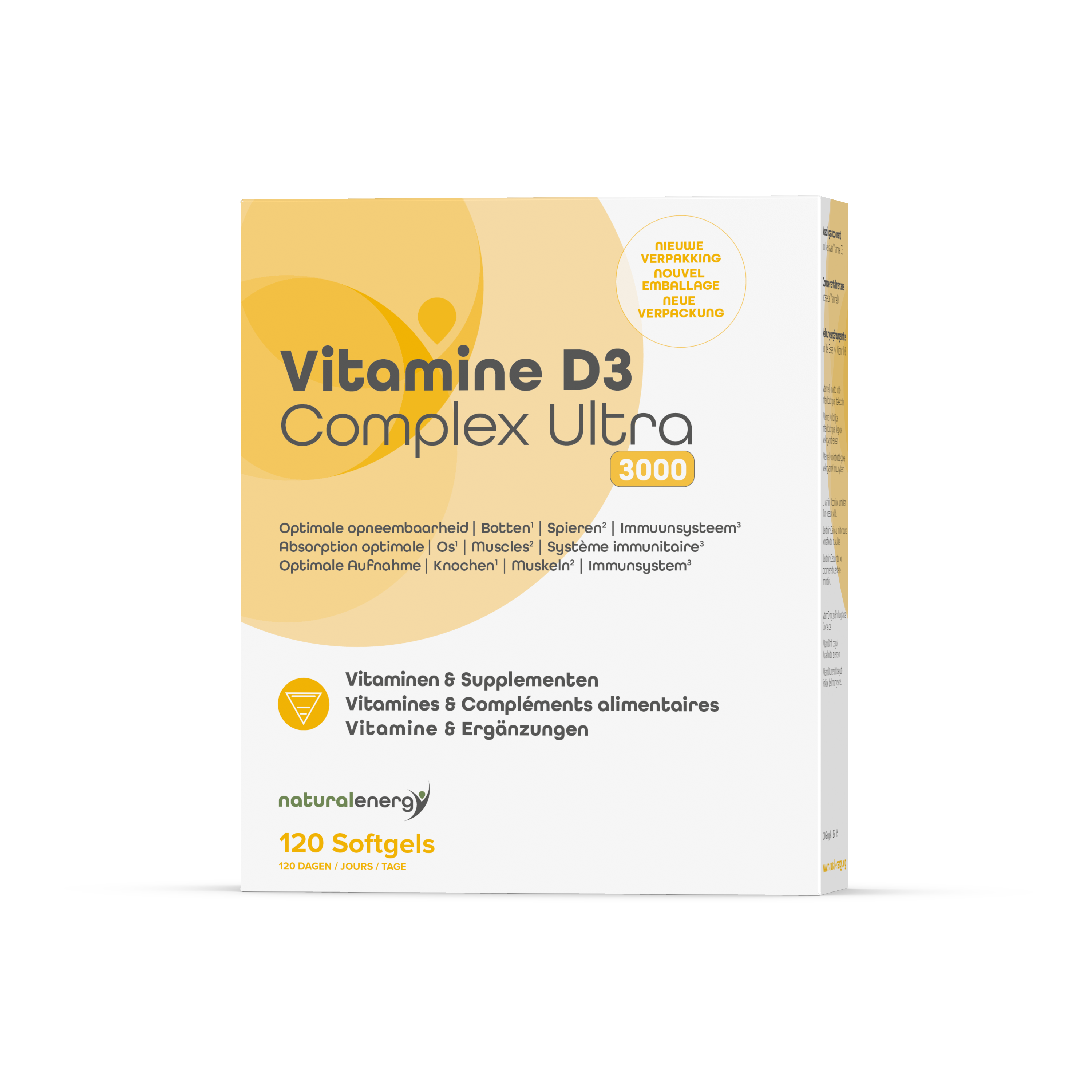 Vitamine D Complex Ultra - 120 parels