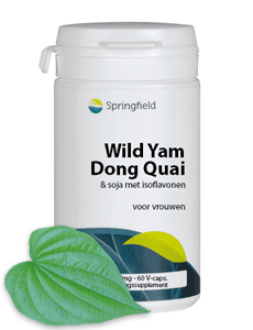 Wild Yam (200 mg), Dong Quai (200 mg) - 60 Vegcaps °