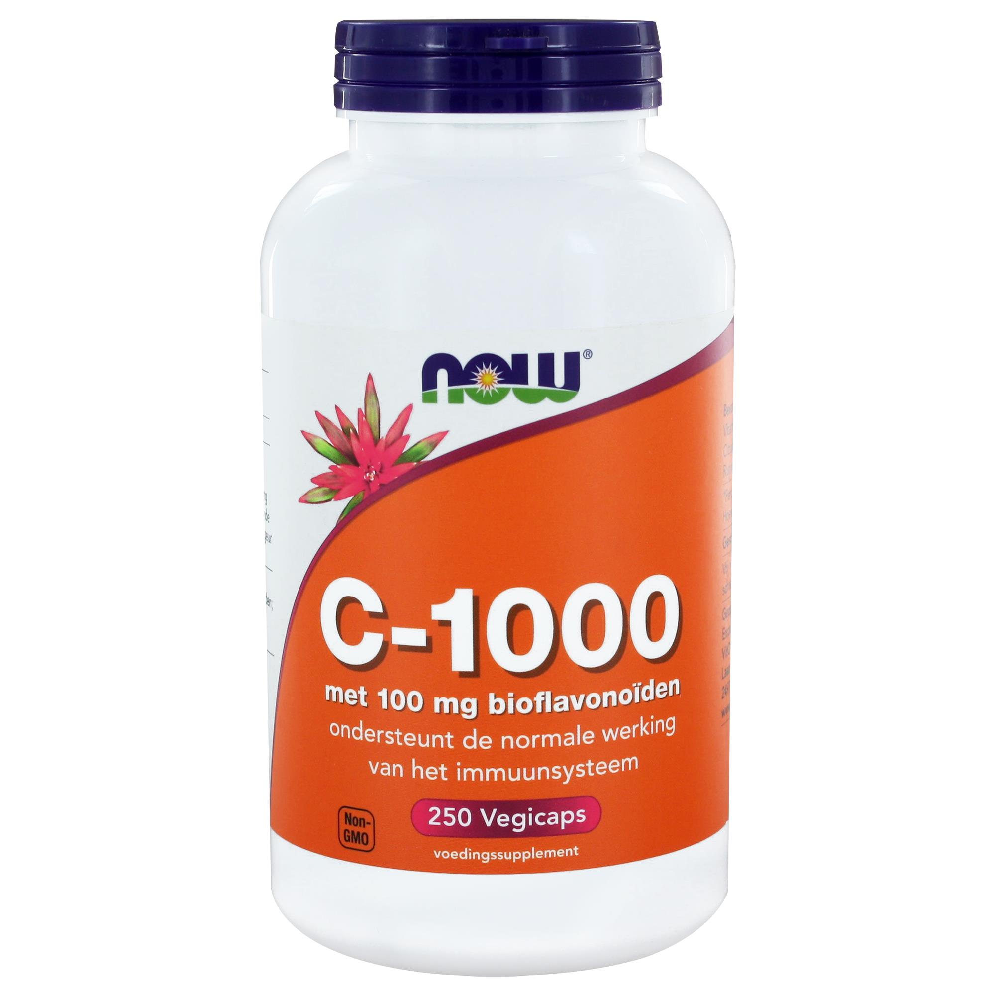 C-1000 Caps met 100 mg Bioflavono‹den 250 caps