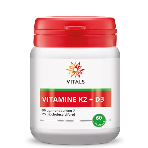 Vitamine K2 avec D3 - 60 gél