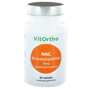 NAC (N-Acetylcysteïne) (500 mg) - 60 caps