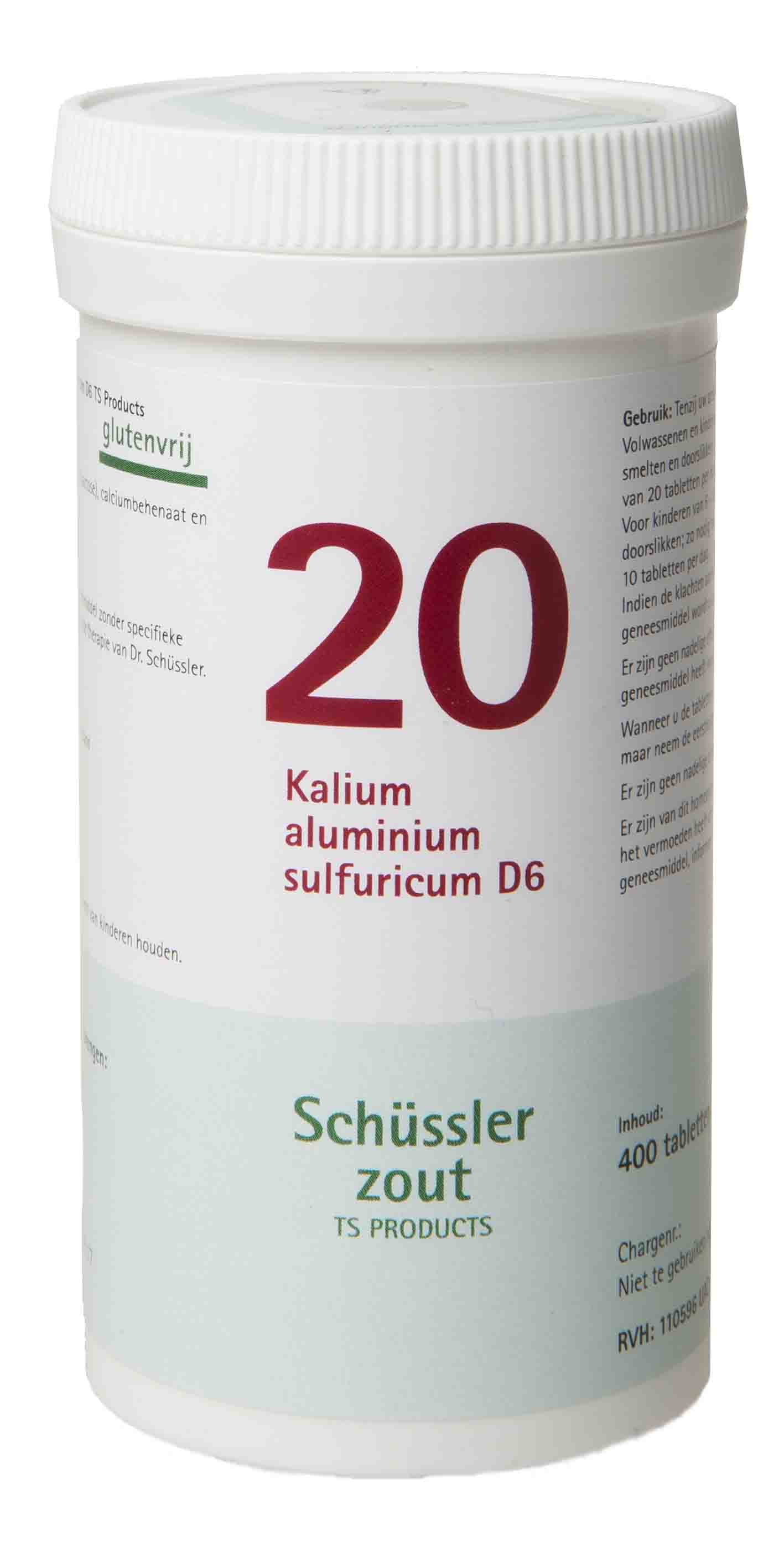 Kalium aluminium sulfuricum 20 - 400 tab