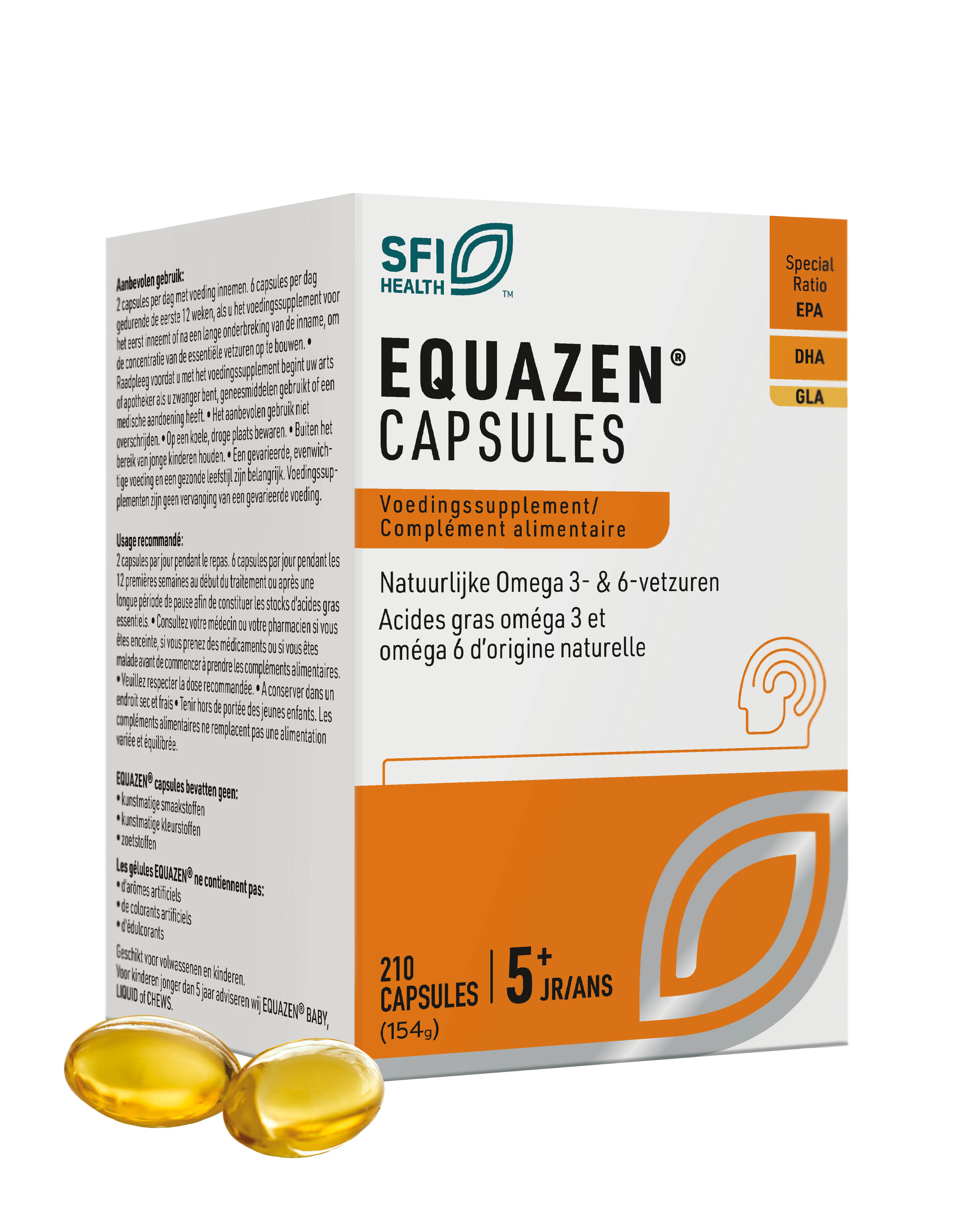 Equazen Eye Q Omega 3/6 (500 mg) - 210 gélules