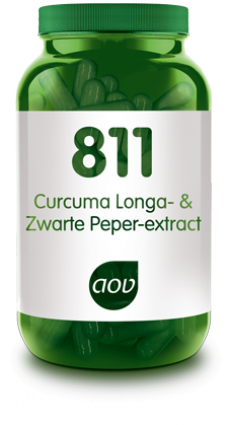 Curcuma Longa & Zwarte Peper-extract-60 VegCaps - 811