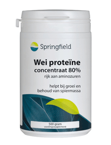 Wei Proteine Concentrat 80% - 500 gr Poudre