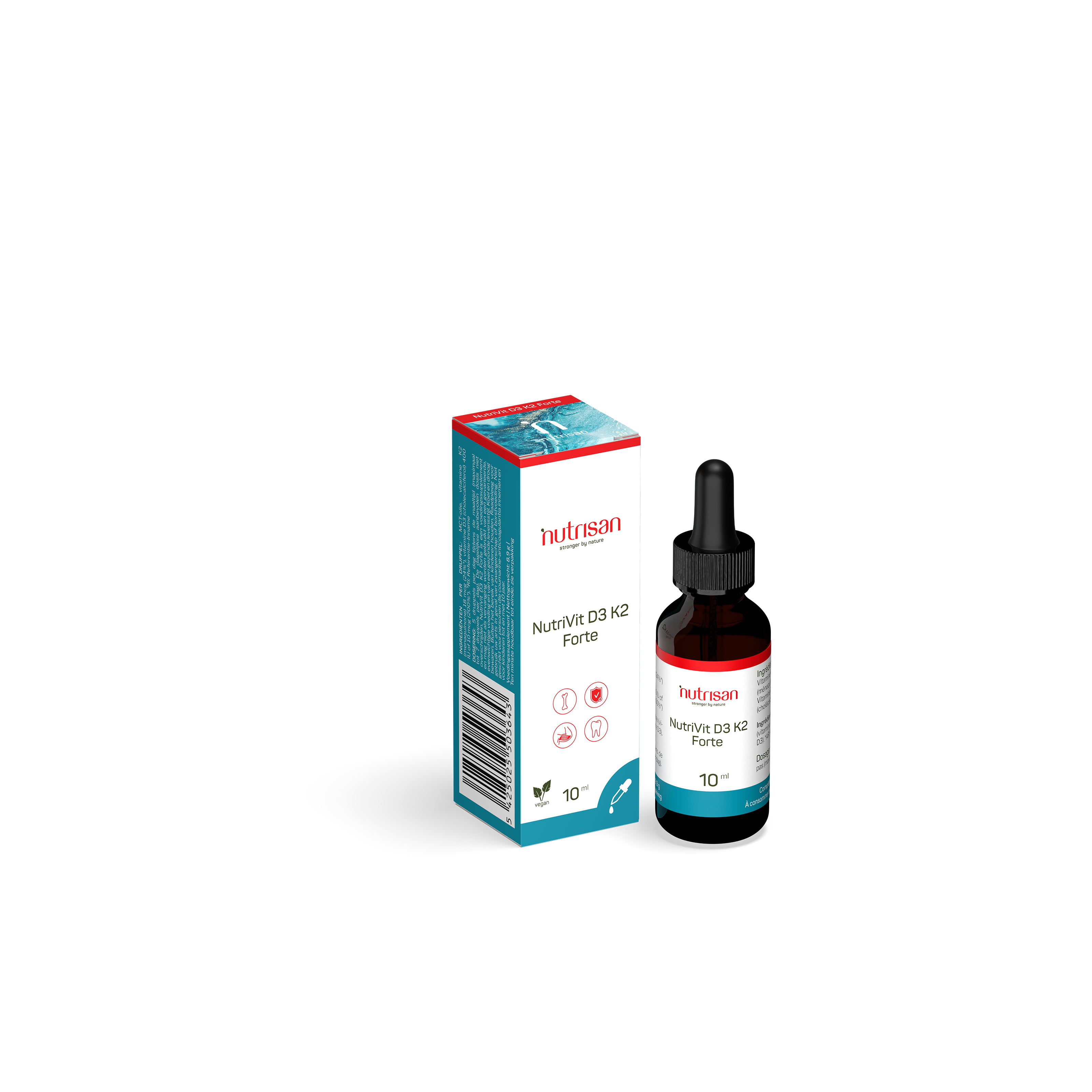 NutriVit D3 K2 Forte - 10 ml 