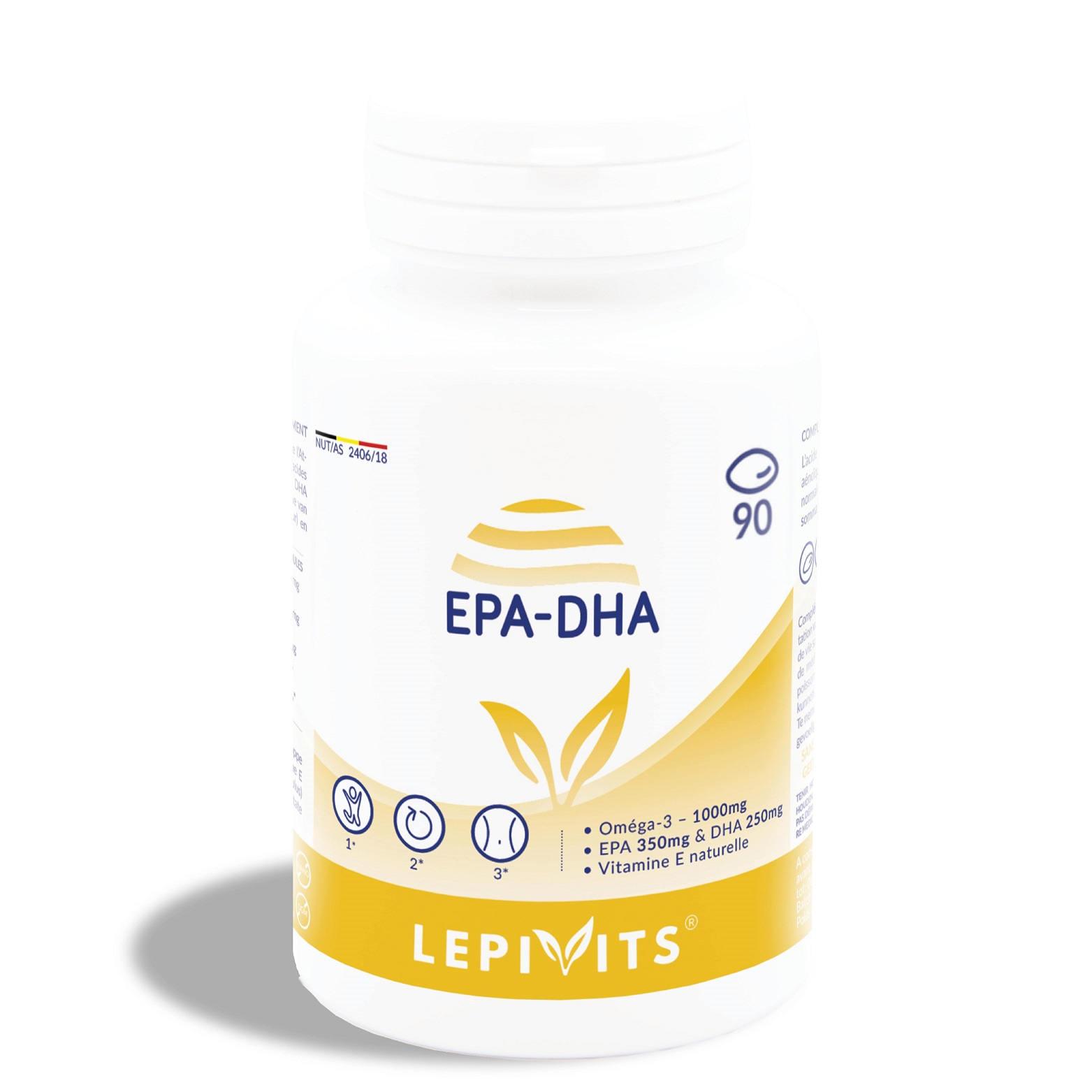 EPA-DHA+ Forte (1000mg) - 90 caps