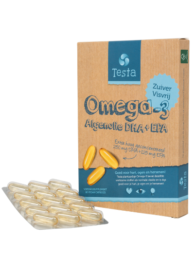 Oméga-3 huile d'algues DHA/EPA/DPA - 60 softgels