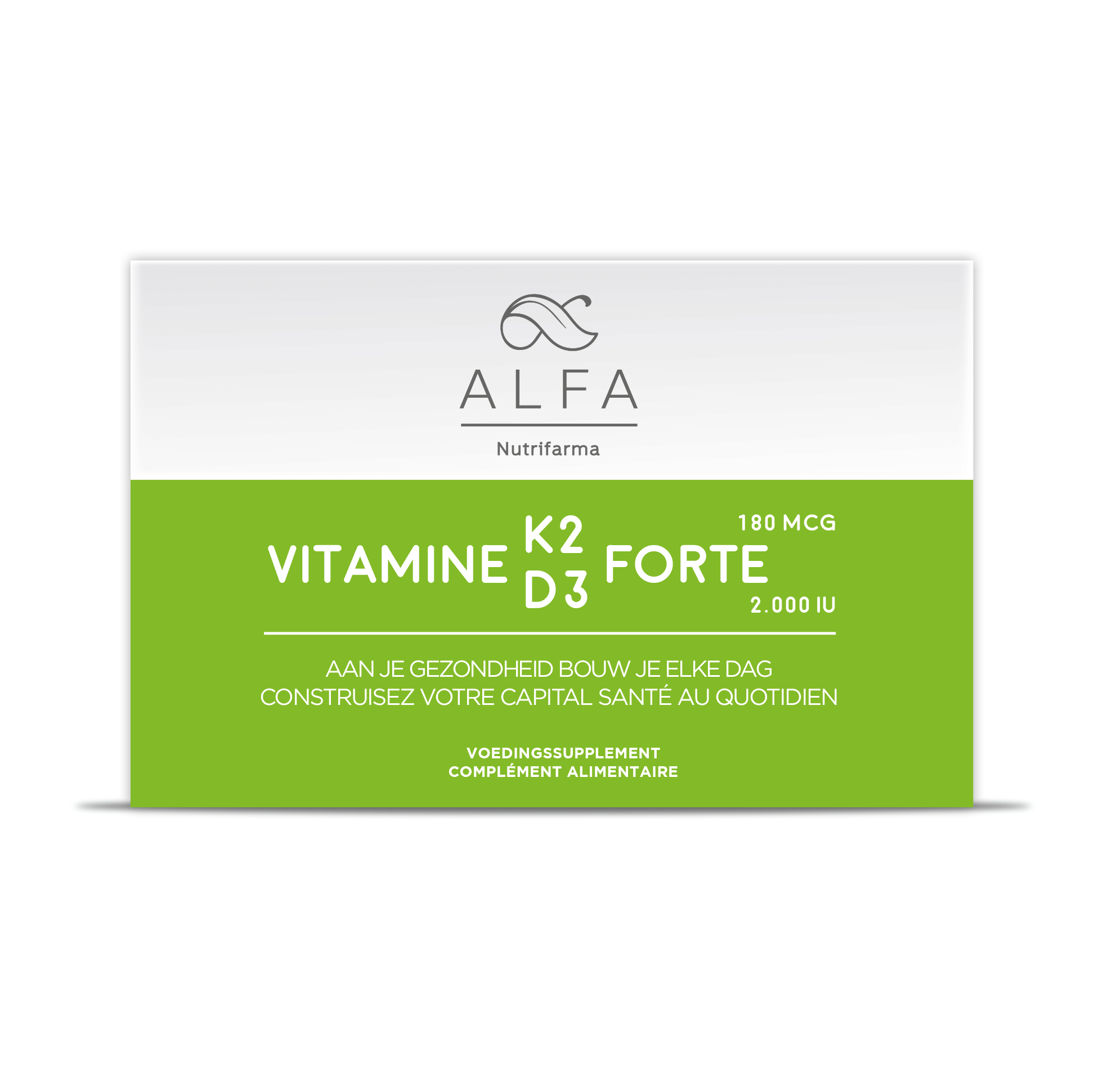 Vitamine K2D3 Forte - 60 softgels