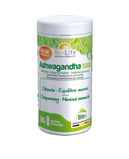 Ashwagandha 5000 BIO (Ginseng indien) - 90 gél