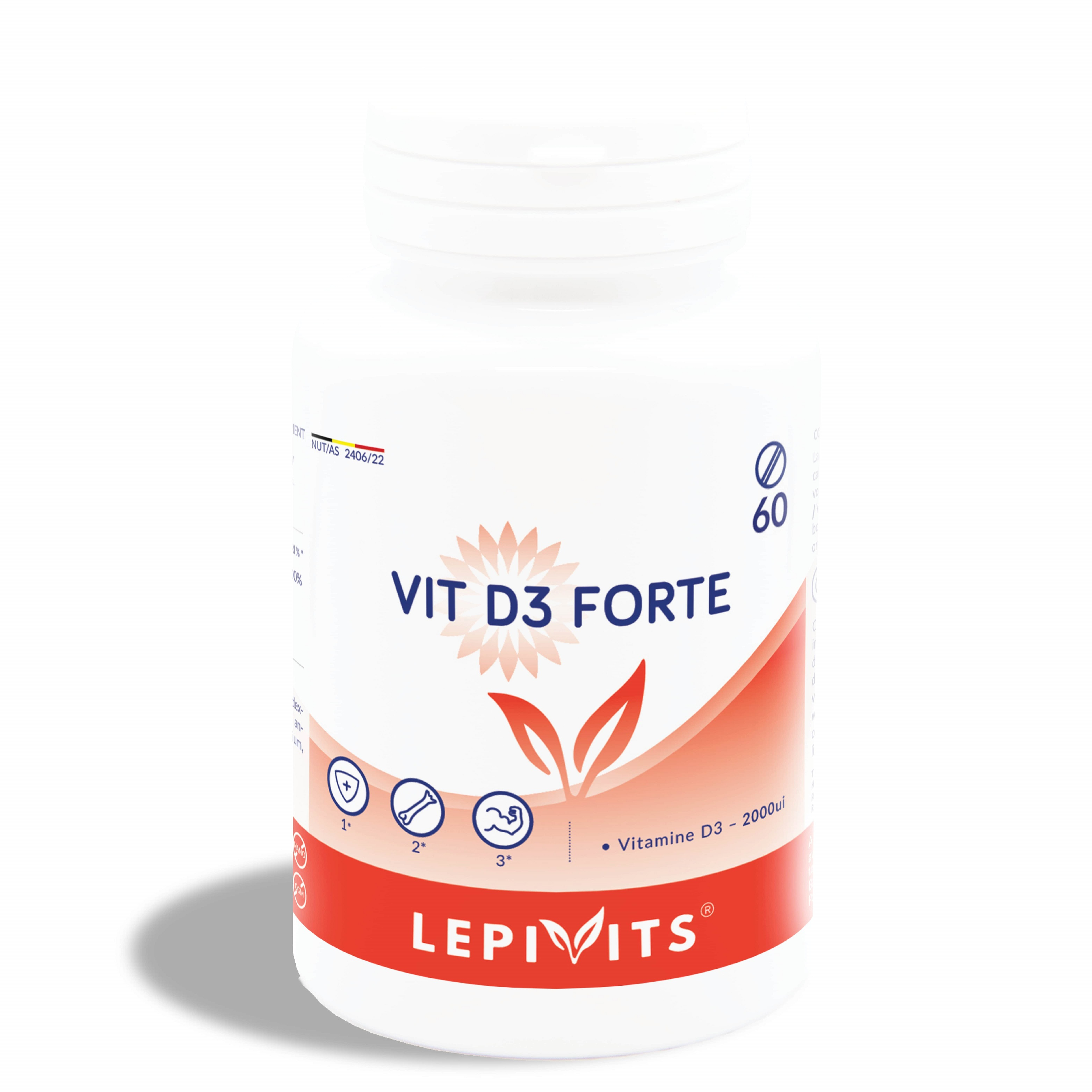 Vit D3 Forte (2000IU) - 60 comp