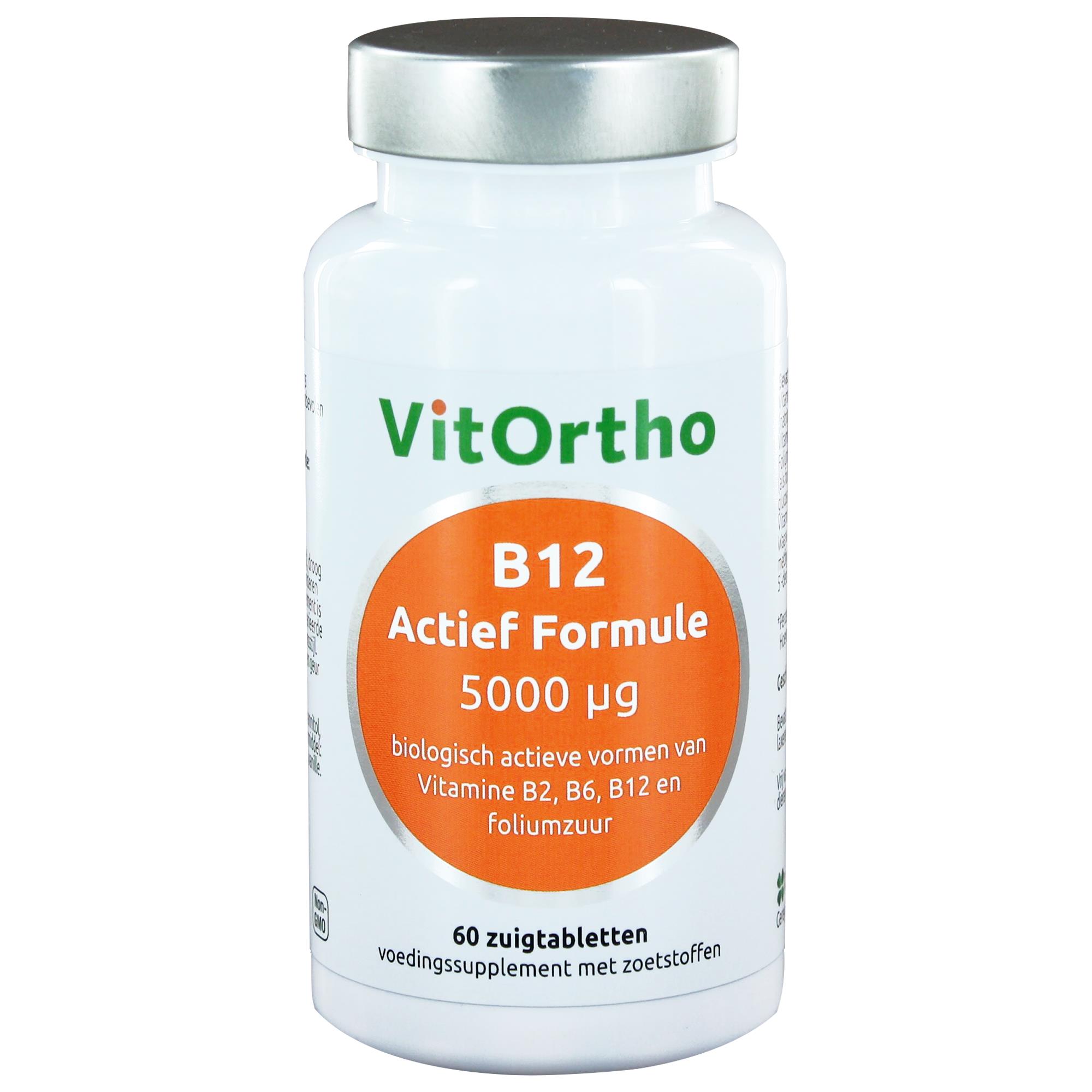 B12 Actif Formule (5000 mcg) - 60 compr