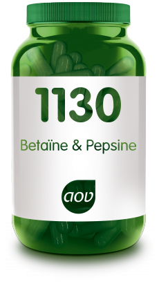 Betaine & Pepsine - 120 Vegcaps - 1130
