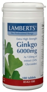 Ginkgo (6000 mg) - 180 tab