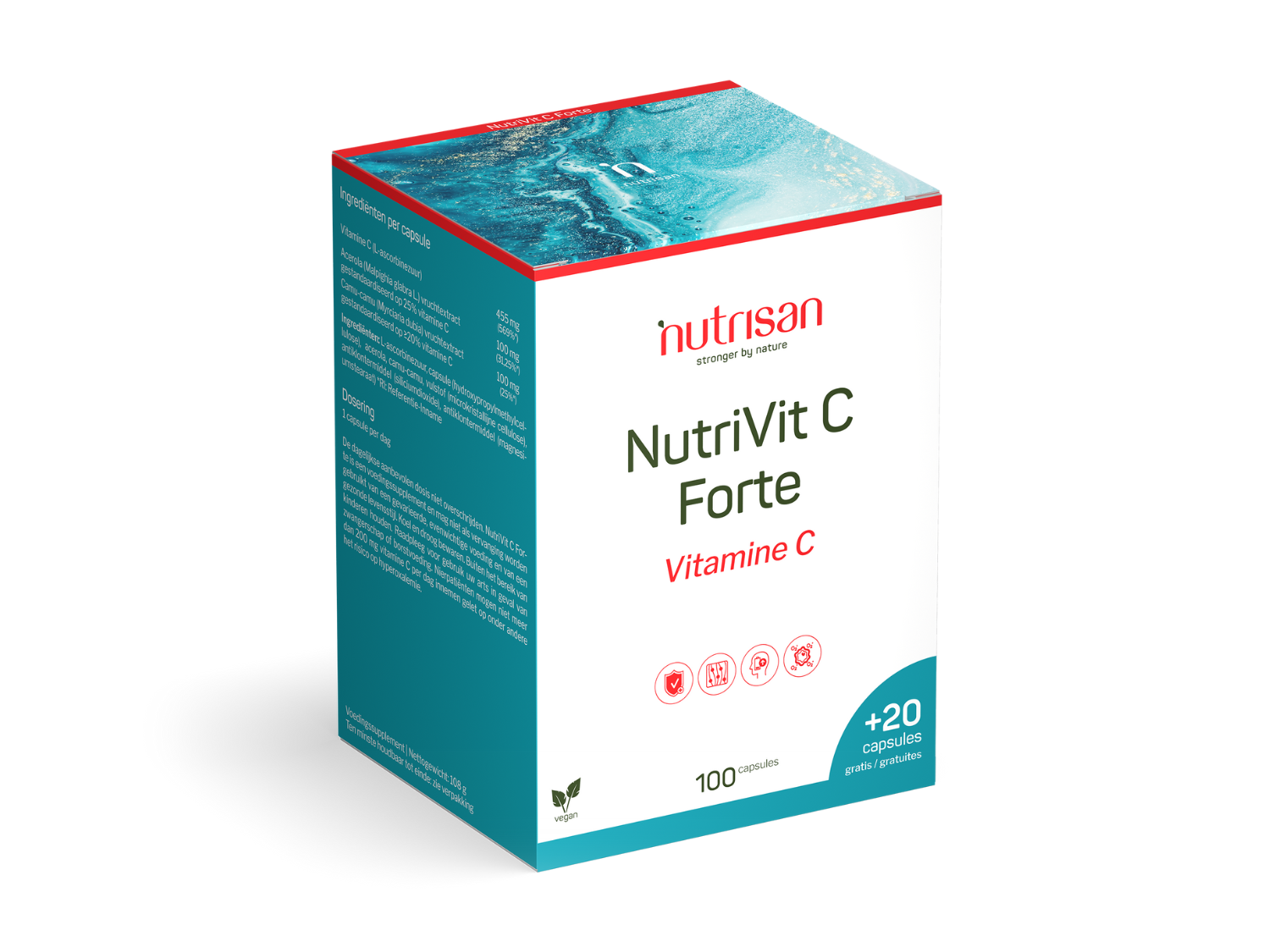 NutriVit C Forte - 100 + 20 gél vég