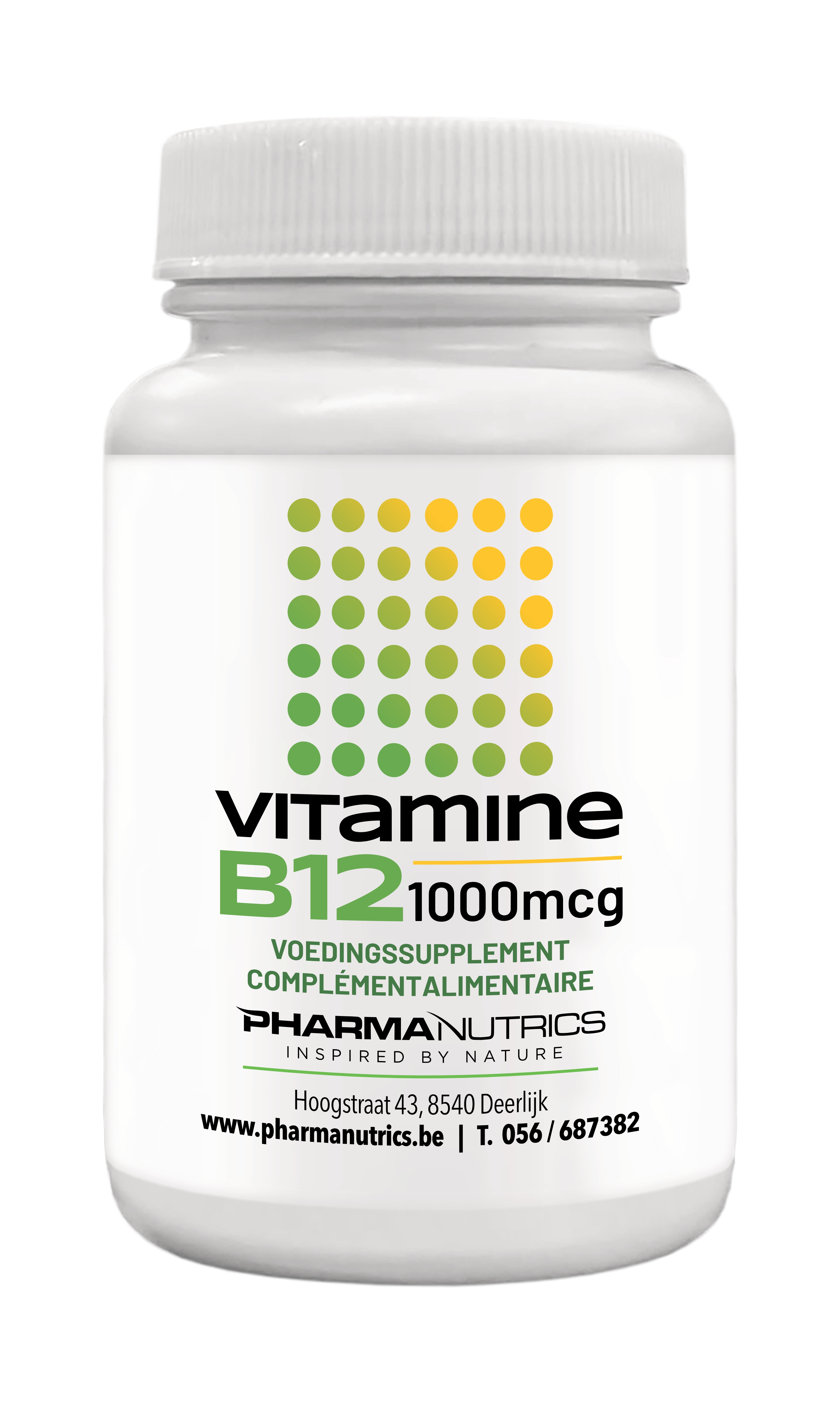 Vitamine B12 (1000 mcg) - 60 comp à croquer