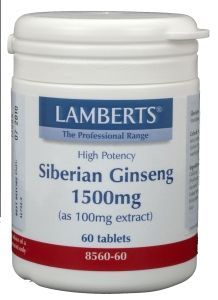 Ginseng Siberisch (1500 mg) - 60 Vegcaps 