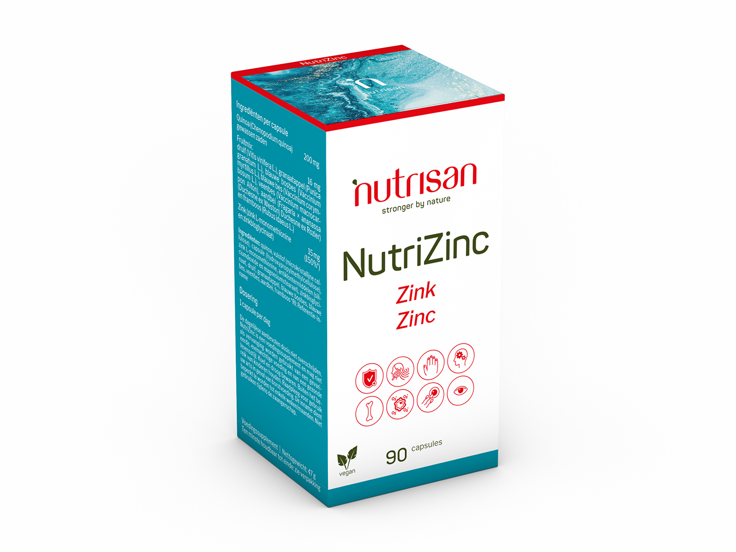 NutriZinc - 90 capsules végétariennes