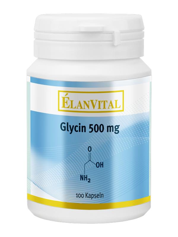 Glycine (500 mg) - 100 Vegcaps 