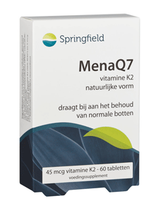 MenaQ7 Vitamine K2 menaquinone-7 - 60 comprimés
