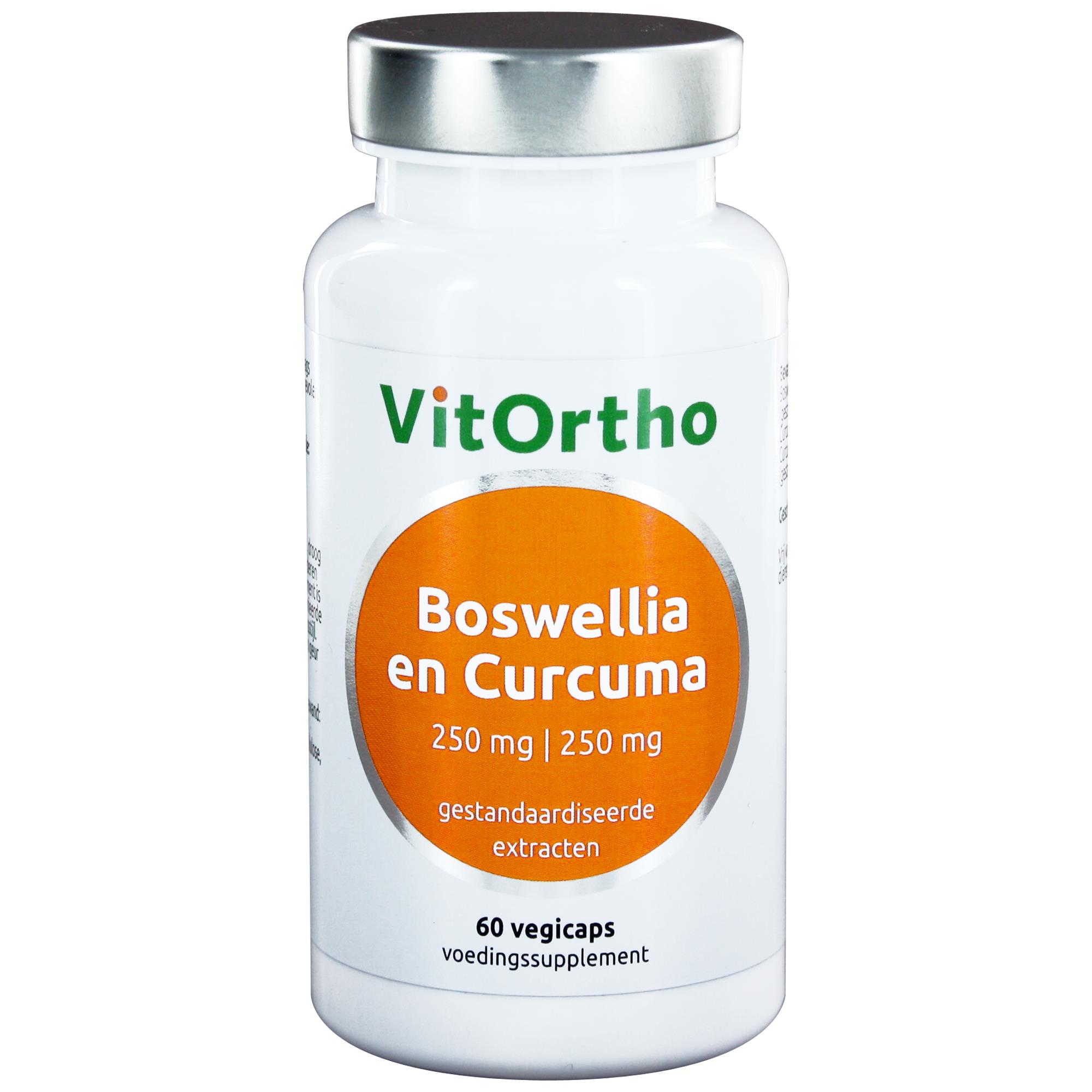 Boswellia (250 mg) et Curcuma (250 mg) - 60 Vegcaps