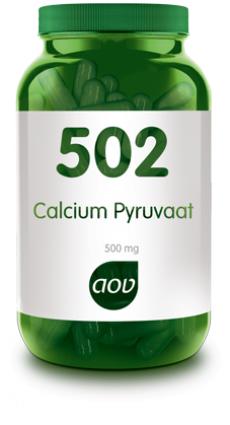 Calcium Pyruvaat (500mg) - 60 VegCaps - 502