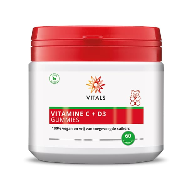 Vitamine C + D3 - 60 gummies