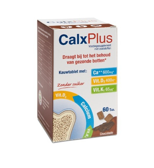 CalxPlus® Chocolat - 60 comp à mâcher