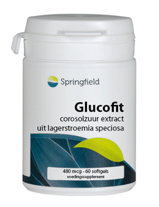 GlucoFit Corosolic acid (480 mcg) - 60 Softgels 