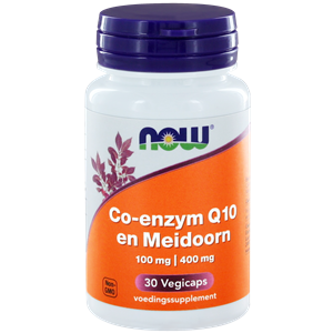 CoQ10 (100 mg) met Meidoorn - 30 Vegcaps