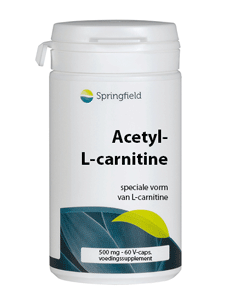 Acetyl-l-Carnitine 500 mg - 60 gélules végétales